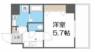 BLUE西長堀の物件間取画像